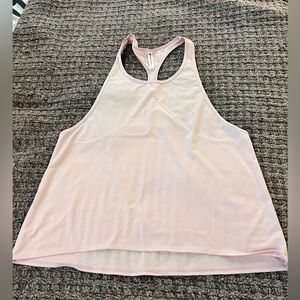 Fabletics light pink tank